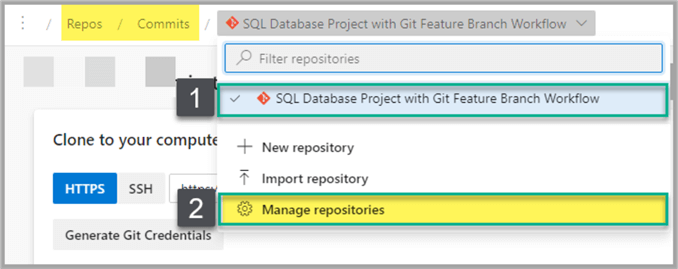 Managing repository to rename it