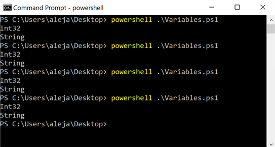 powershell command prompt