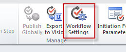 workflow settings