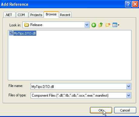 DLL File for Add Reference in Visual Studio