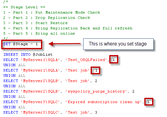walk through of sql server code