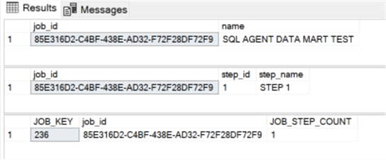 sql server agent data mart