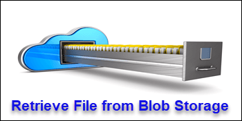 Retrieve a File from Azure Blob Storage with an Azure Function