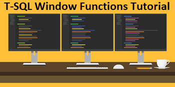 SQL Server Window Aggregate Functions SUM, MIN, MAX and AVG