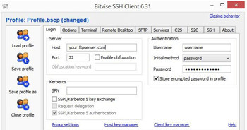 Sftp In Sql Server Integration Services Ssis Package With Bitvise