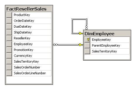 go to work Overlap beautiful SSRS Parent Child Hierarchy with SSAS Dimension