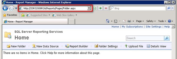 SQL Server 2008 R2 Reporting Services Web Service URL