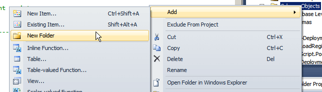 Add a new file to the project