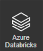 Shows the Azure Databricks home button in the Databricks workspace.