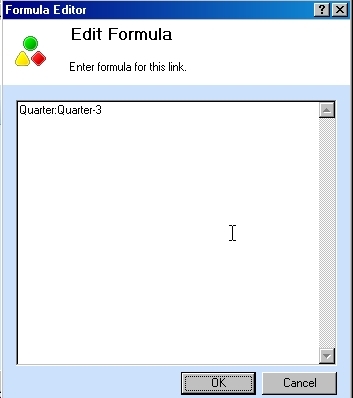 edit filter link formula chart
