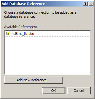 add database reference