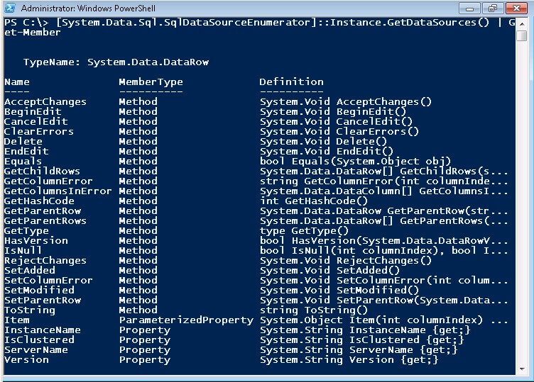 one is a default instance while the other one is a SQL Server Express instance - and a SQL Server 2008 named instance