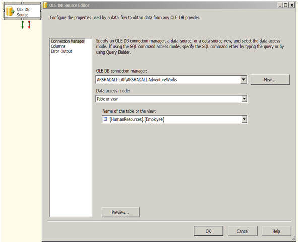 Launch SQL Server Business Intelligence Development Studio and create a new project