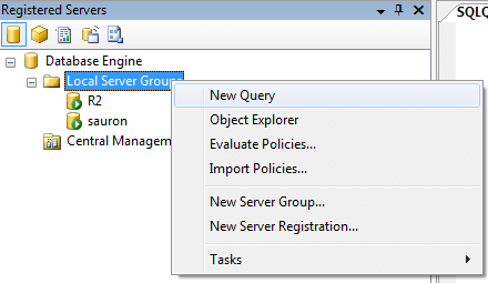 execute a query across the entire group of SQL instances in the group 
