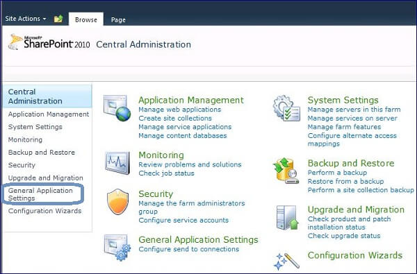 configure Reporting Services SharePoint integration using SharePoint Central Administration