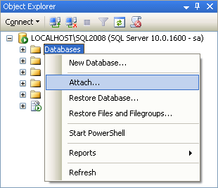 Connect to SQL Server 2008 Instance using SQL Server Management Studio