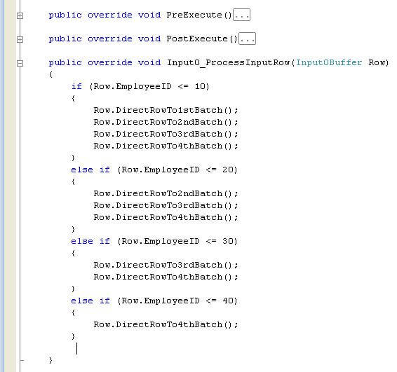 implement the code for our requirement, edit the Script and add the code 