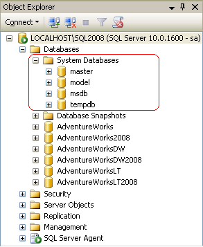 how to hide system objects in object explorer in ssms