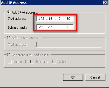 the ip address will be used by the clients to communicate with sql server 2008 r2 reporting services instance