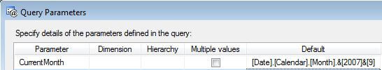 query parameters
