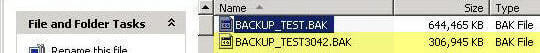 backup compression sql server