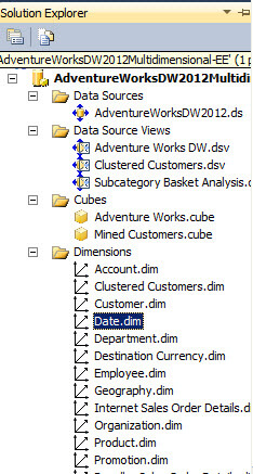 SQL Server Analysis Services Dimensions