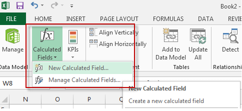 Create Calculated Fields