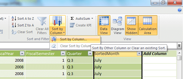 Sorting data in one column using data in another column