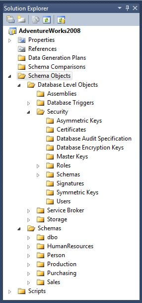 select Import Database Objects and Settings...
