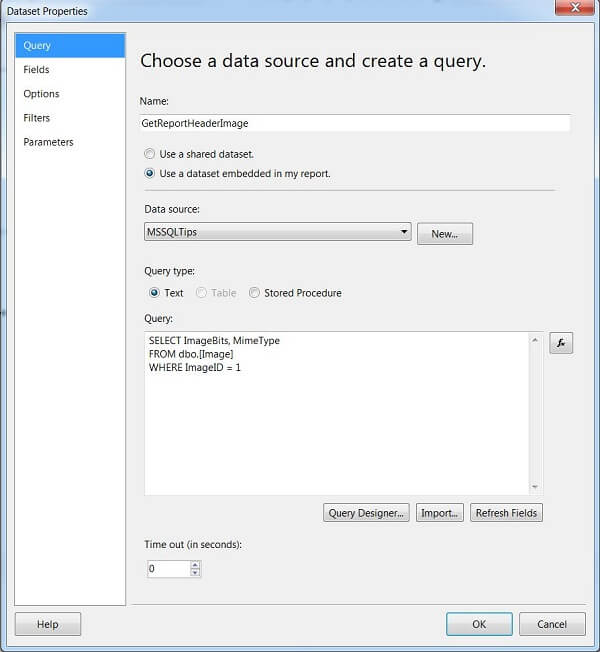 How To Render an Image from a Database in a SQL Server Reporting Services (SSRS) Report
