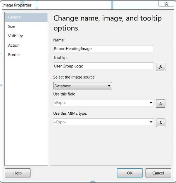 add an image from the toolbox to your SSRS report