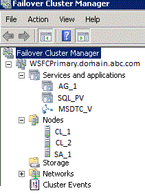 And on your Failover Cluster Manager you will see new AG_1 group