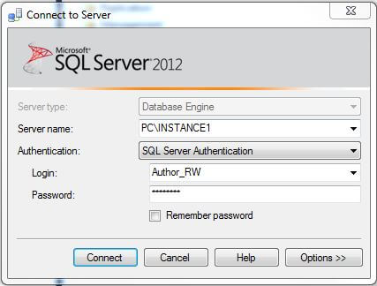 Immediately test that account by logging into your SQL Server system using that account and password using the SQL Server instance 