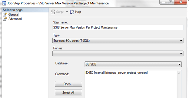 SSIS Server Max Version per Project Maintenance