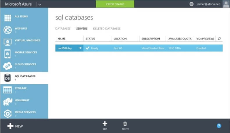 AZURE SQL Databases