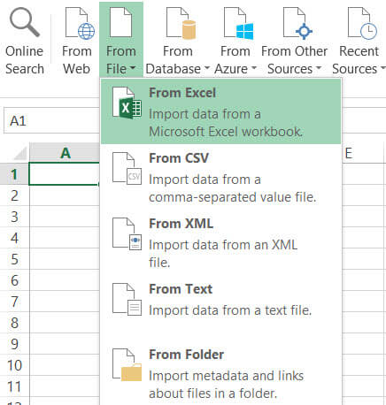 Import From Excel