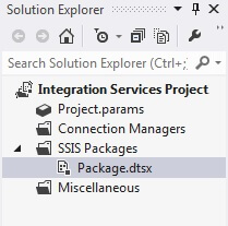 Create SSIS Package