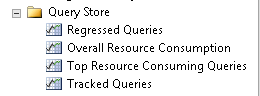 SSMS Query Store Panes