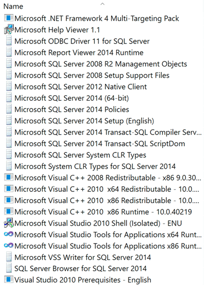 Cleanly Uninstalling Stubborn Sql Server Components