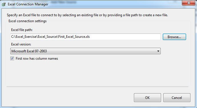 Excel Source Folder Path