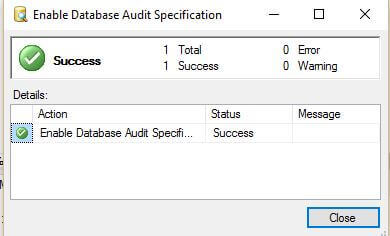 Enable SQL Server 2016 Auditing 