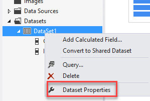 Dataset properties