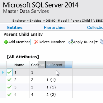 Change Column Order in SQL Server MDS