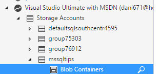 Microsoft Azure Blob Containers