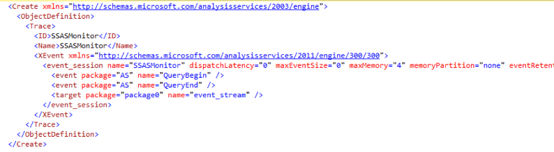 Script for SQL Server Extended Events