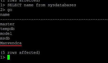 check sysdatabases table