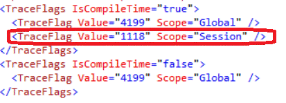 XML Execution Plan Trace Flags with Global and Session Scope