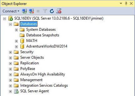 Standard SQL Server Install Before Import