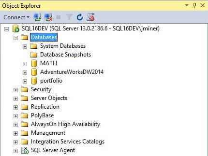 Standard SQL Server Install After Import