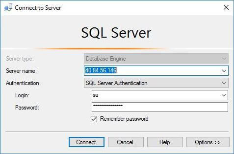 SSMS - Server Login